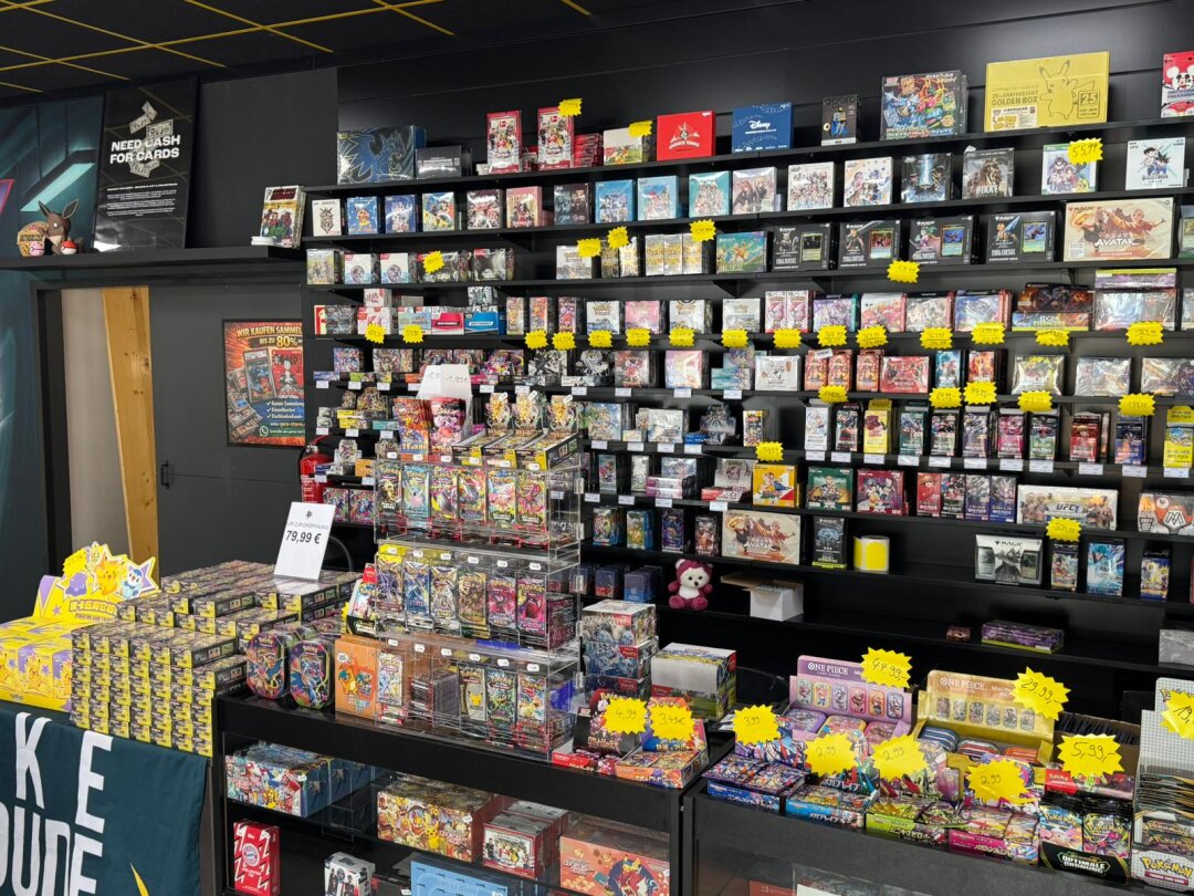 Kassenbereich und PSA-Annahmestelle im Geo.Store